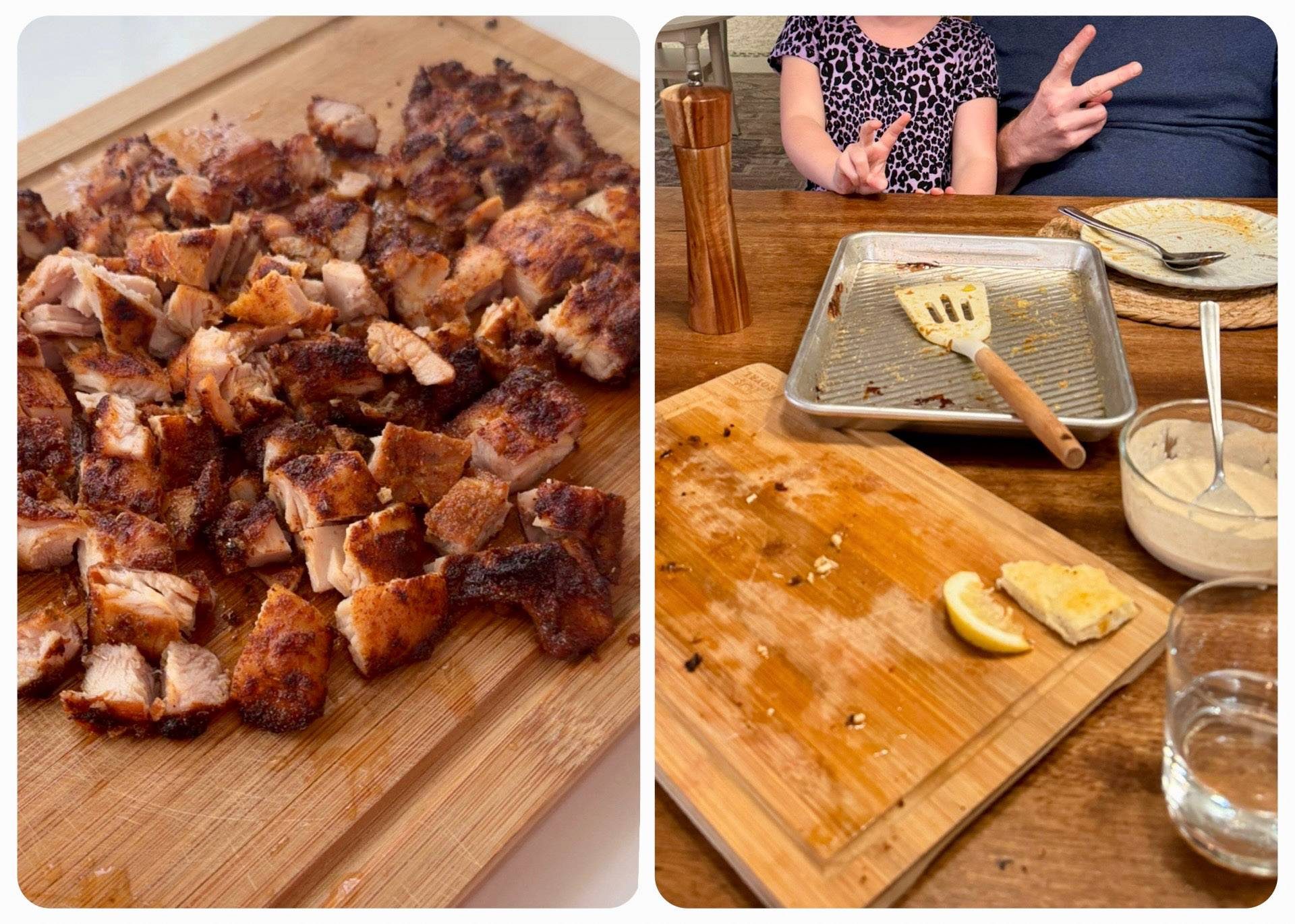 Air Fryer Chicken Thighs at home