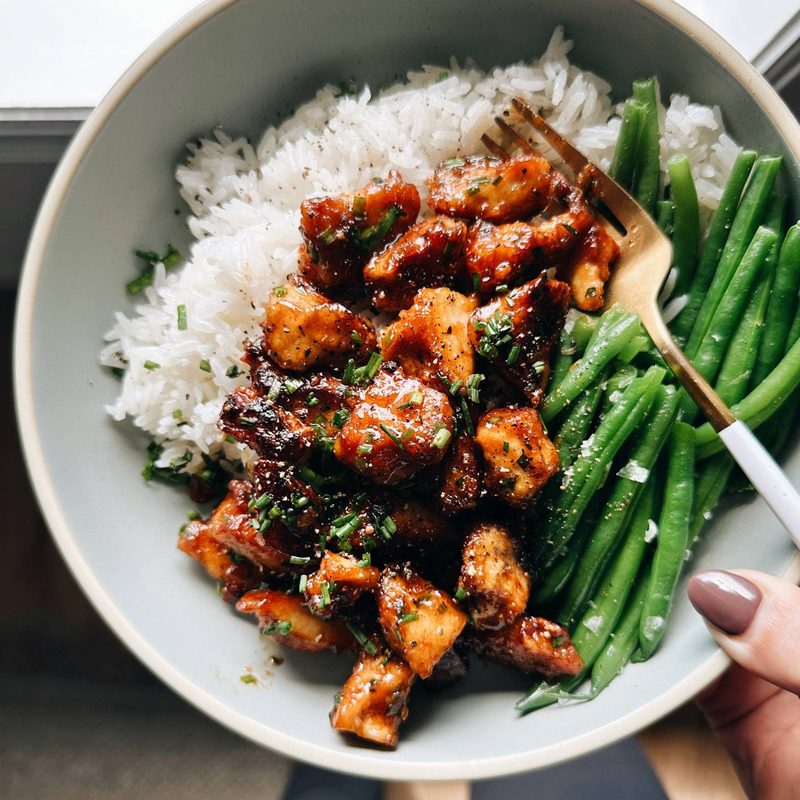 A picture of Sesame Apricot Tofu