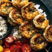 A picture of Chimichurri Shrimp with Tomatoes