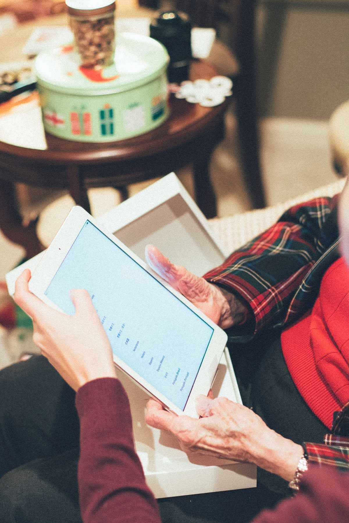 iPad for Grandma.